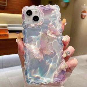 Iridescent Butterfly Phone Case